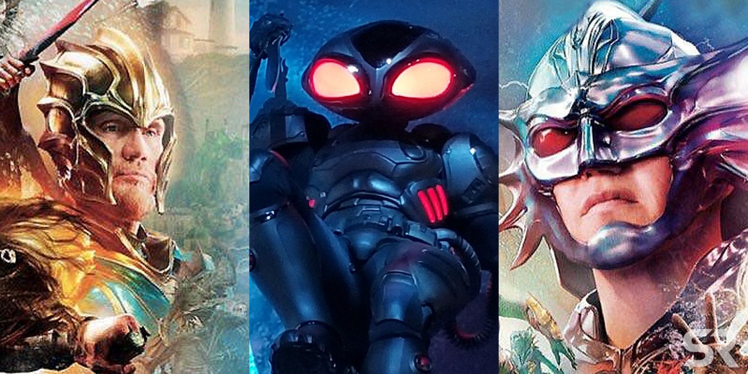 Aquaman Nereus Black Manta Orm