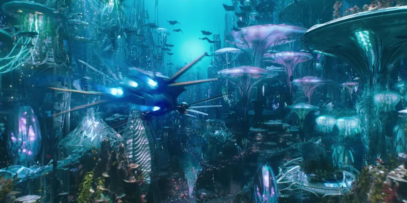 Atlantis as it is depicted in the DC Cinematic Universe.