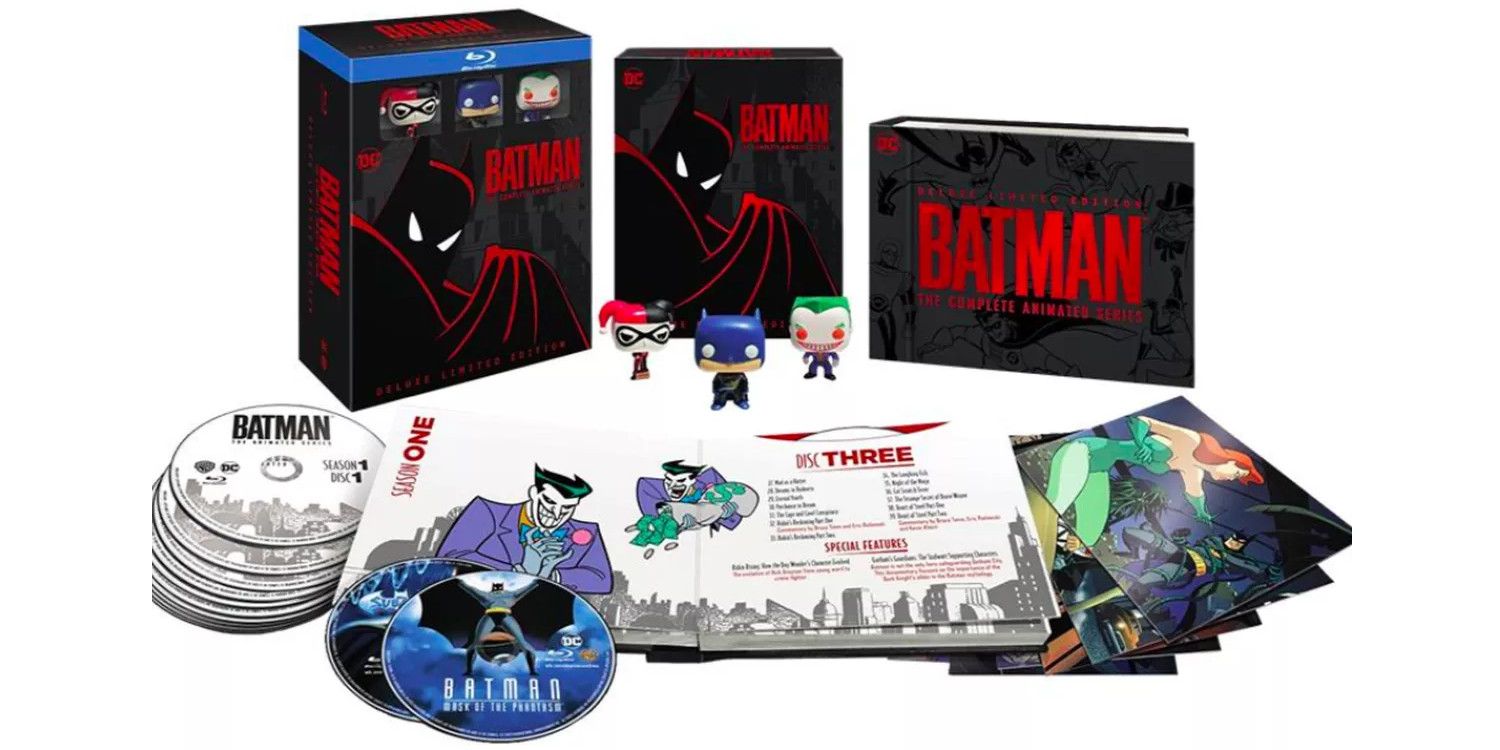 Batman The Animated Series Blu-Ray Limited Edition Collectors Set