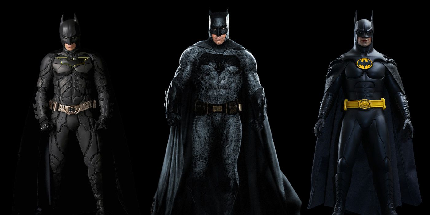 How The Batman Movie Logo Has Evolved, From Keaton To Affleck