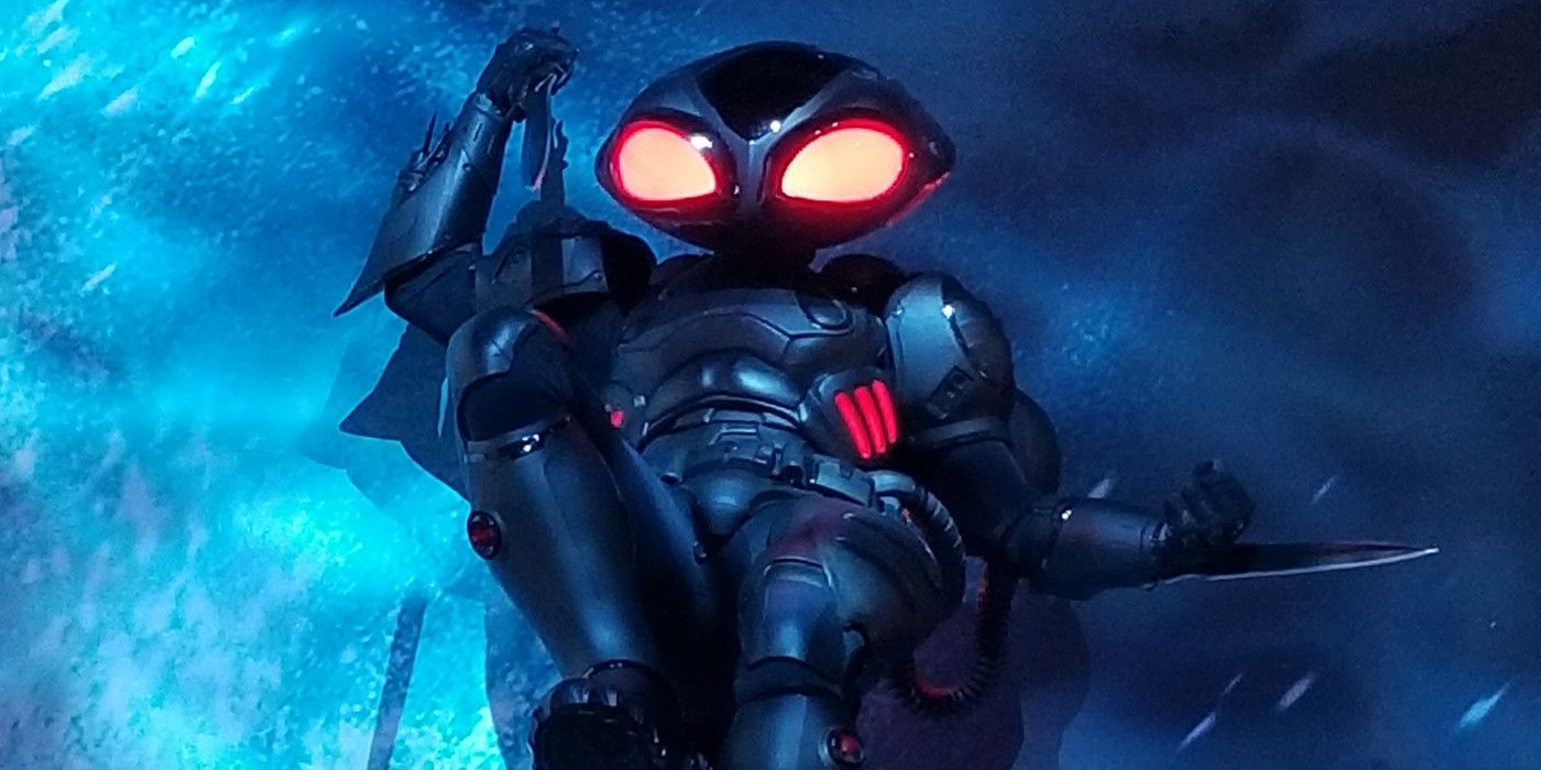 Black Manta from Aquaman SDCC Costume Shot