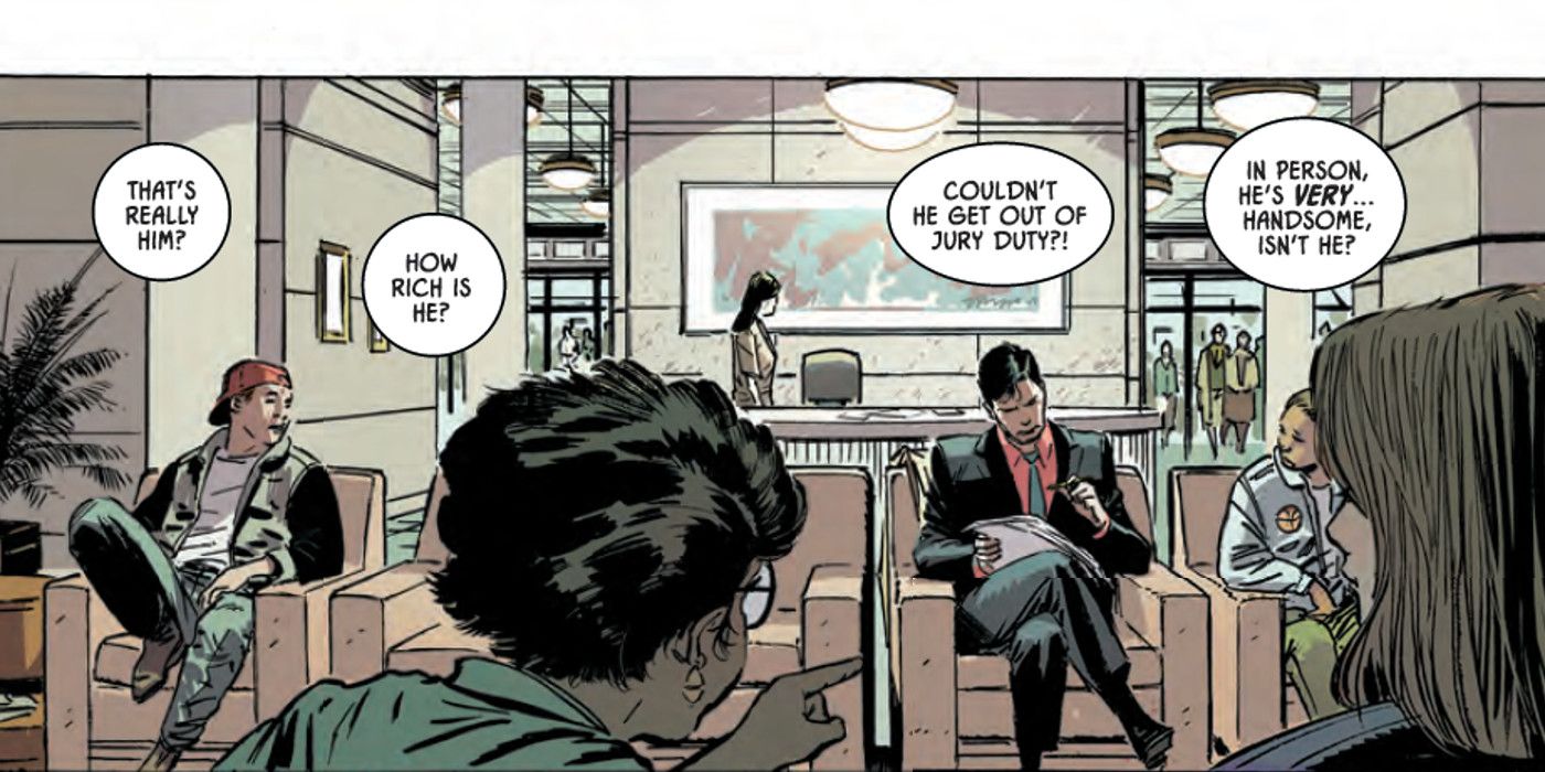 Bruce Wayne Reports For Jury Duty in Batman #51