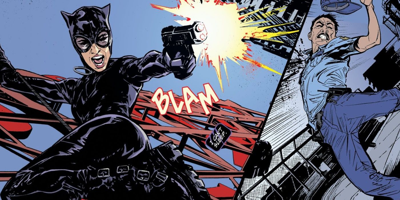 Catwoman New Comic Kills Cop Evil