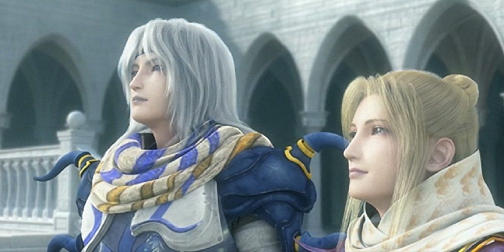 Cecil and Rosa Final Fantasy IV