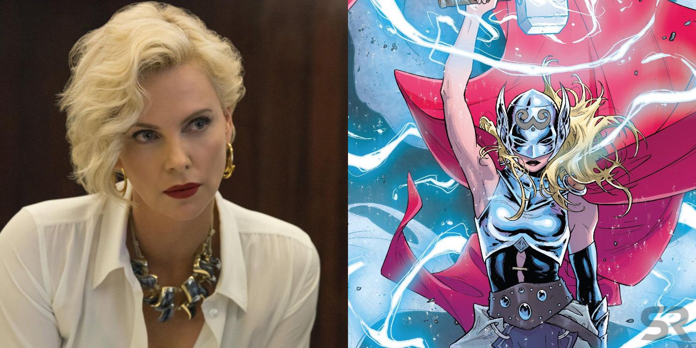 Charlize Theron Jane Foster Thor DCEU