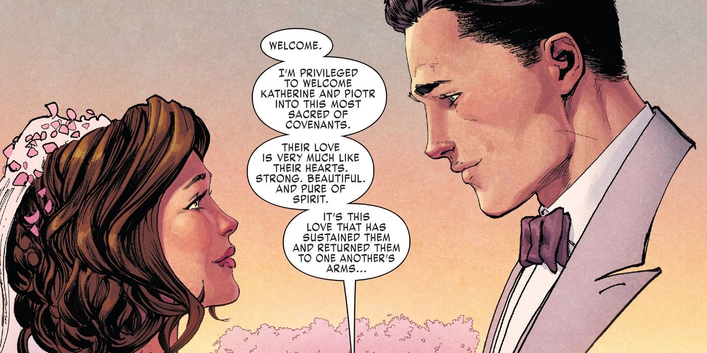 Colossus Kitty Pryde Wedding Comic