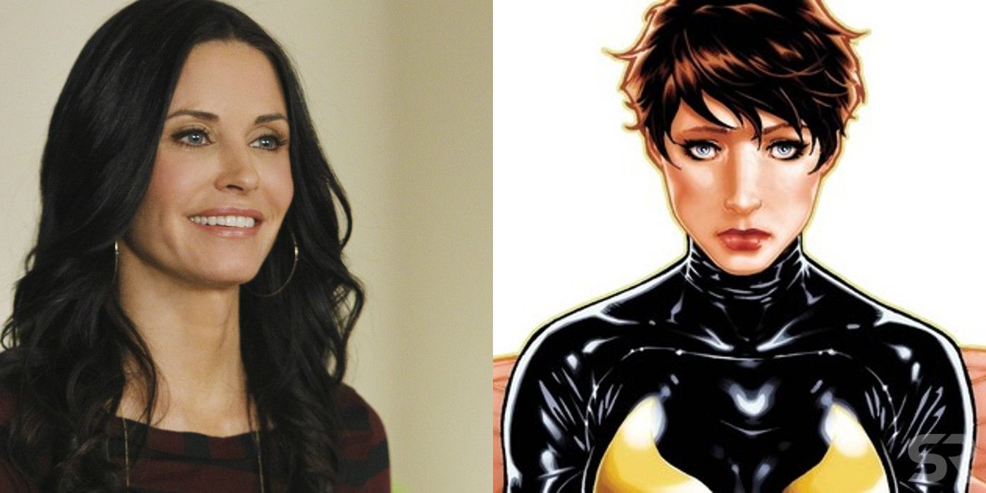 Courtney Cox Janet Van Dyne Wasp DCEU