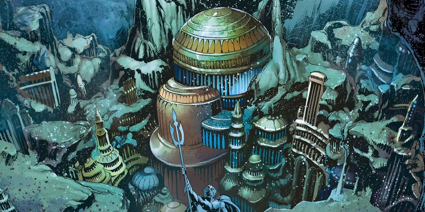 DC Comics Atlantis from Aquaman