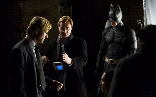 Dark Knight Behind The Scenes Harvey And Batman