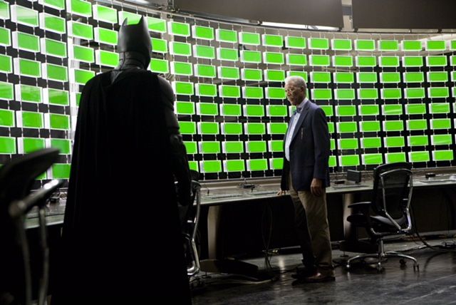Dark Knight Behind The Scenes Little Green Screens