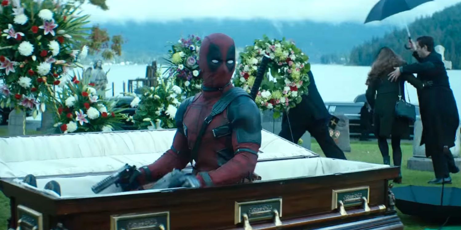 Deadpool 2 - Coffin scene