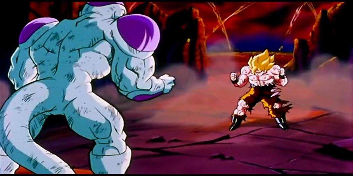 Dragon Ball Goku Frieza Namek Fight