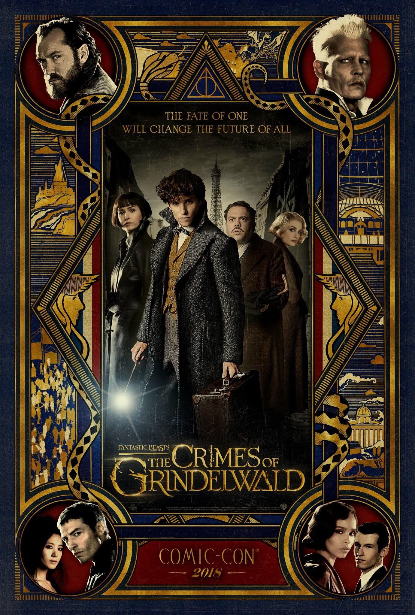 Fantastic Beasts: The Crimes Of Grindelwald Poster Teases Comic-Con Trailer