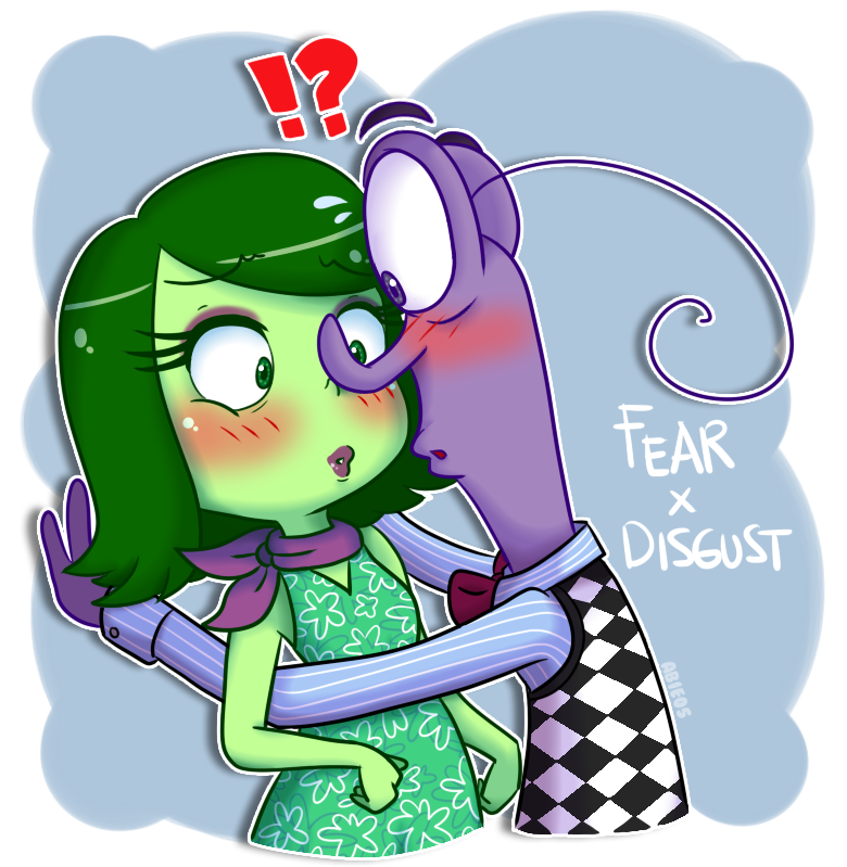 Fear and Disgust fan art