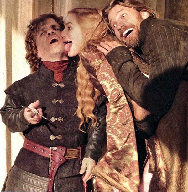 GOT Behind The Scenes Lannisters Get Along