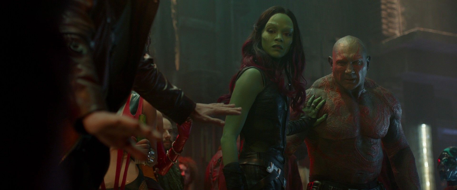Gamora and Drax