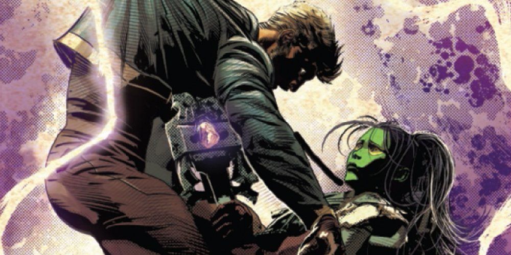 Gamora kills Star-Lord