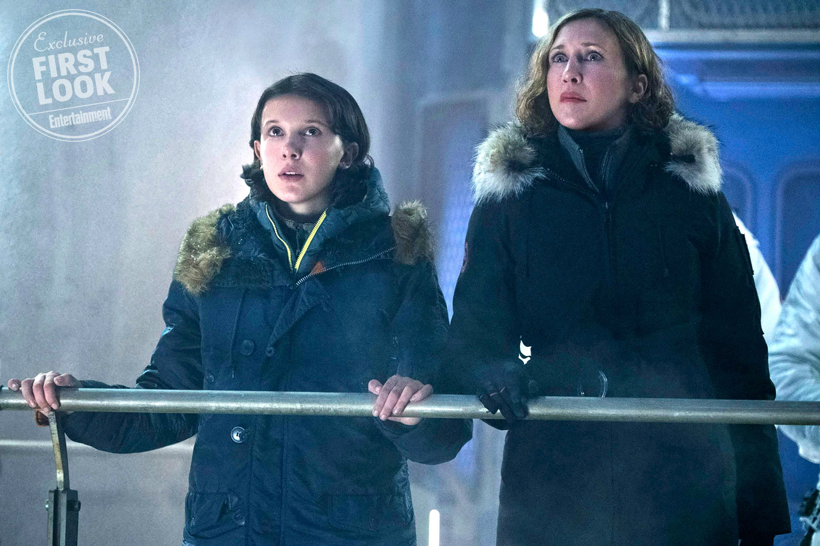 Godzilla 2 - Millie Bobby Brown and Vera Farmiga