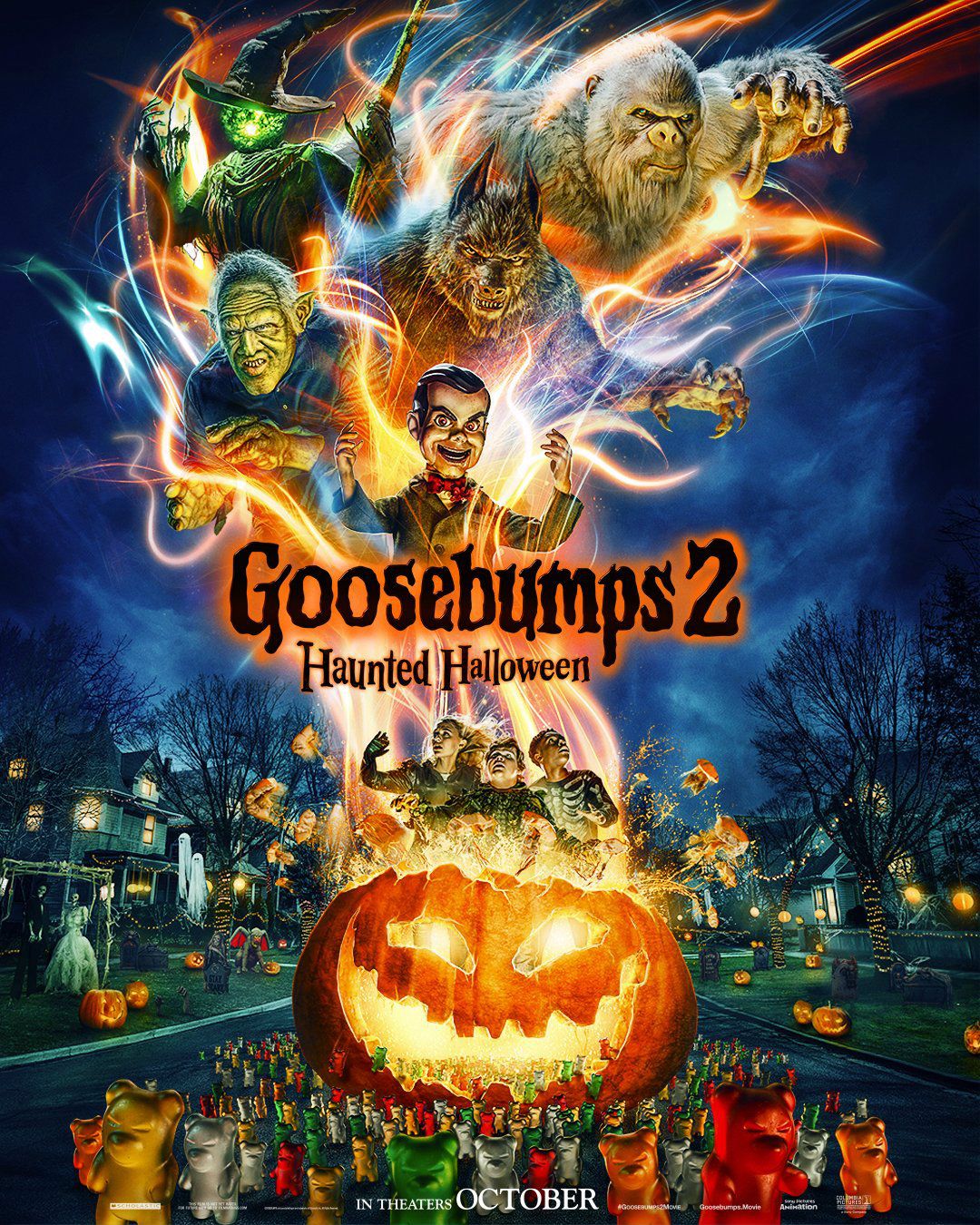 Goosebumps 2 Haunted Halloween poster