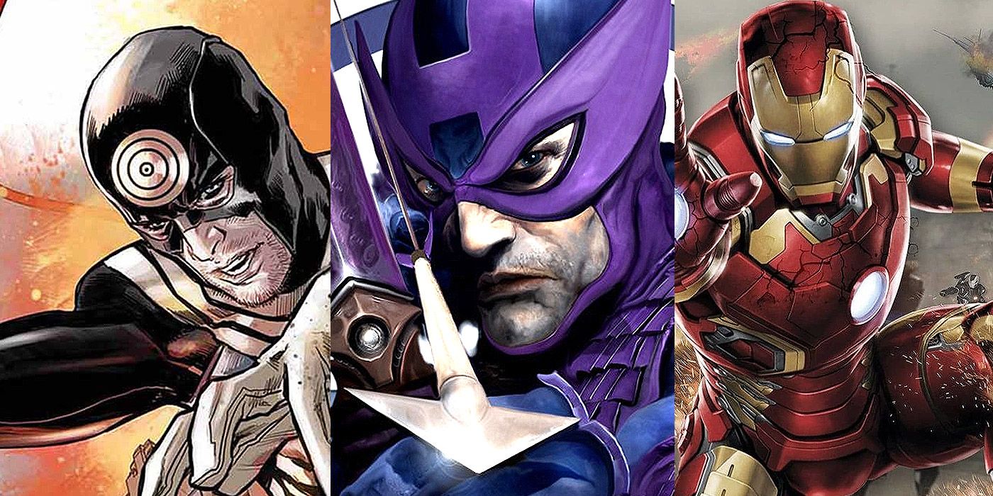 Featured image of Bullseye, Hawkeye and Iron Man