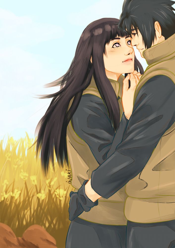 Hinata And Sasuke By Iwaki-0 on Deviant Art