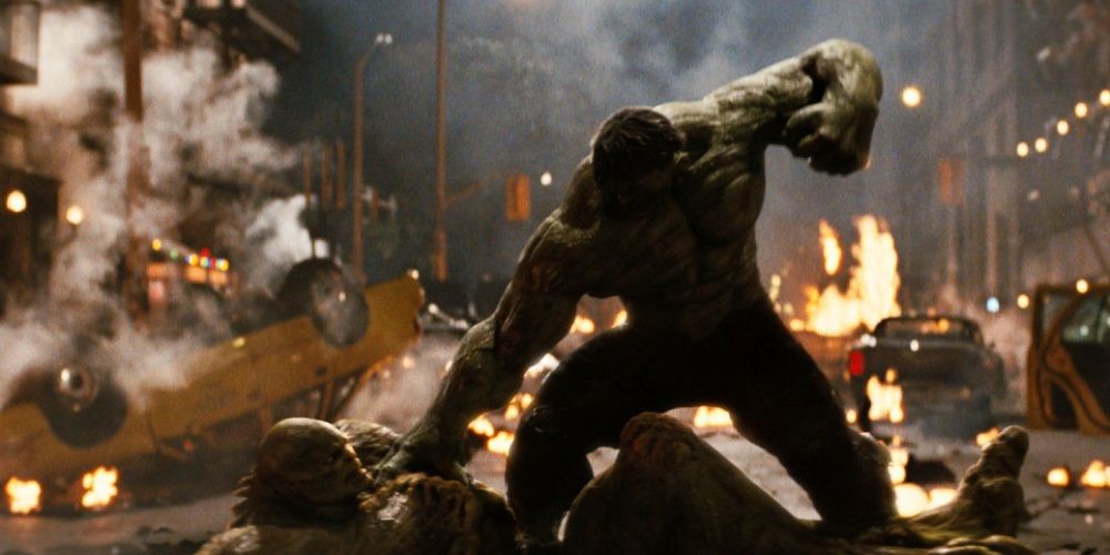 Hulk vs Abomination in The Incredible Hulk
