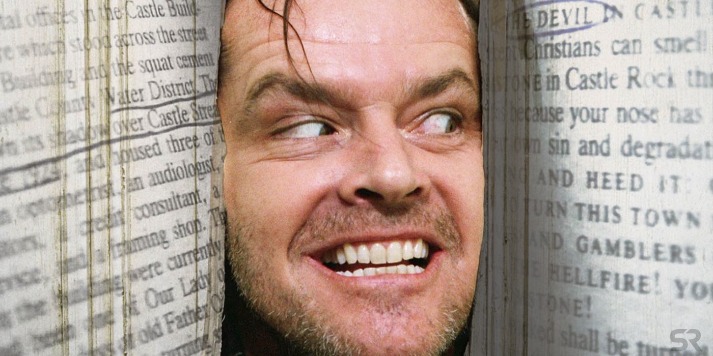 Jack Torrance in the Shining with Castle Rock credits
