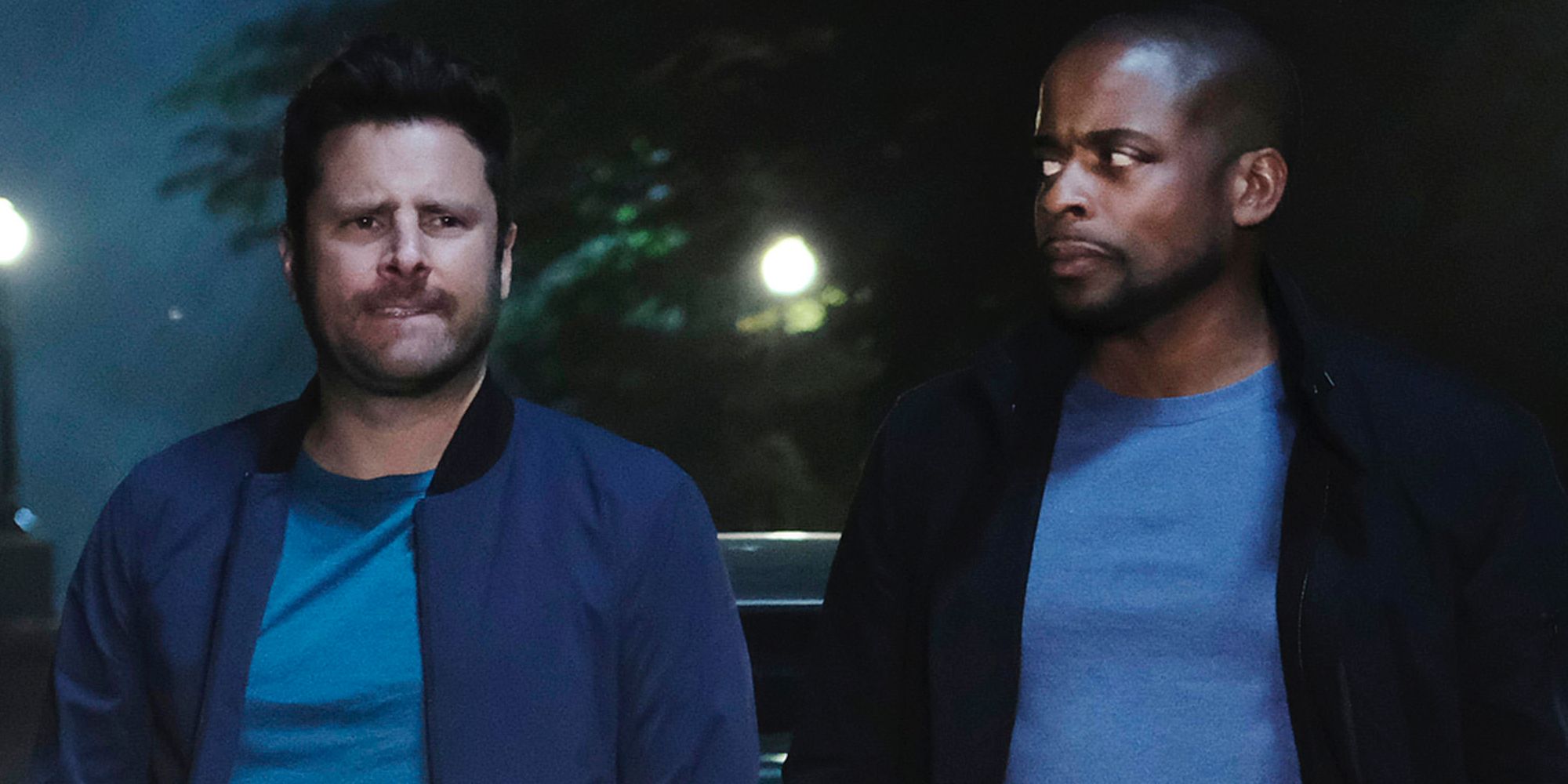 James Roday and Dule Hill in Psych The Movie