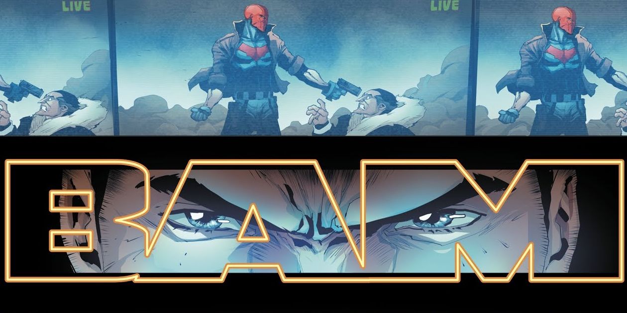 Jason Todd Shooting Penguin Batman Comic