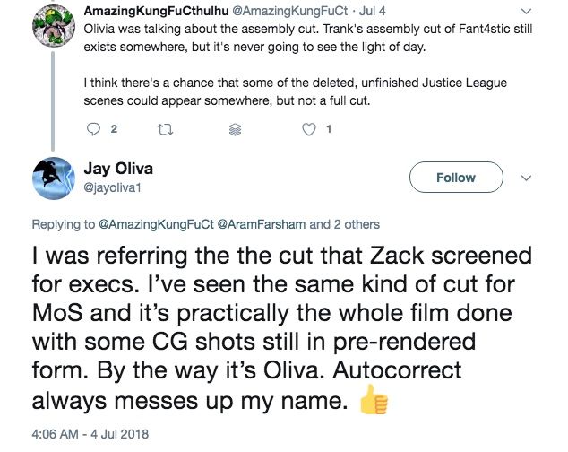 Jay Oliva Justice League Snyder Cut
