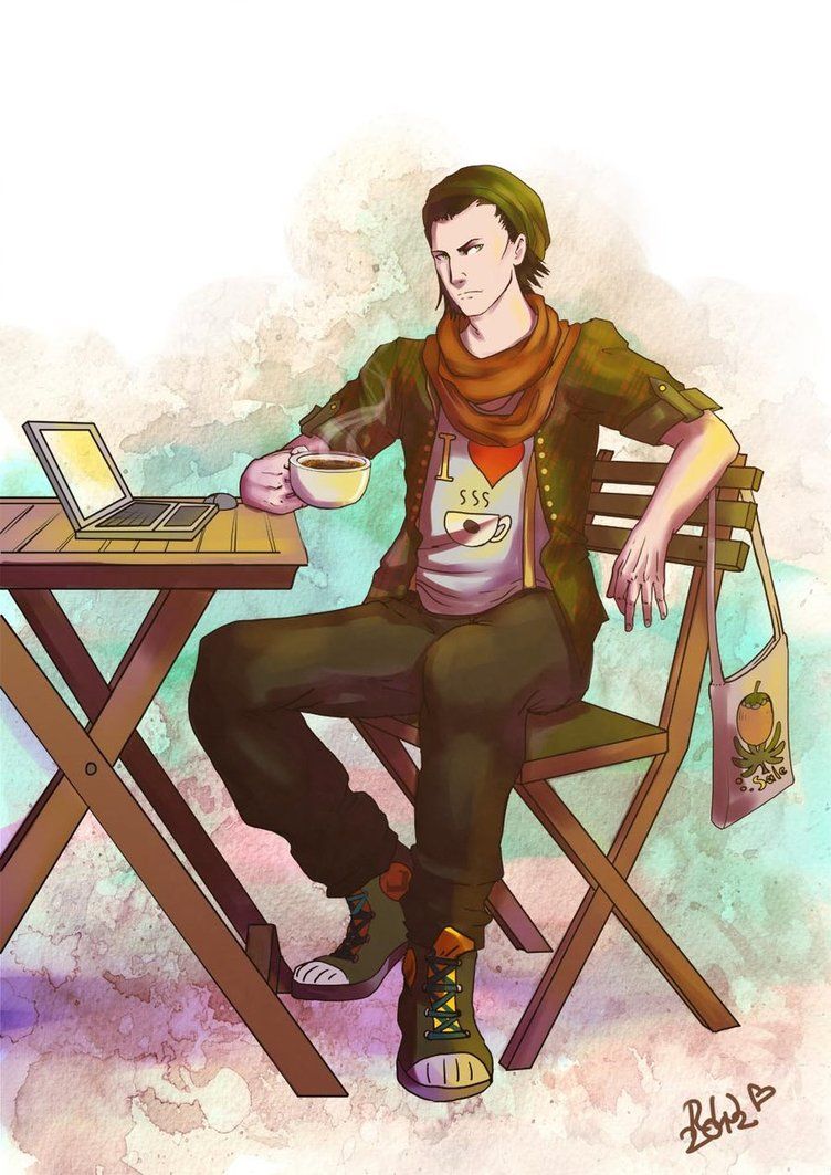 Loki Hipster Fan Art by EmmaSeptimus