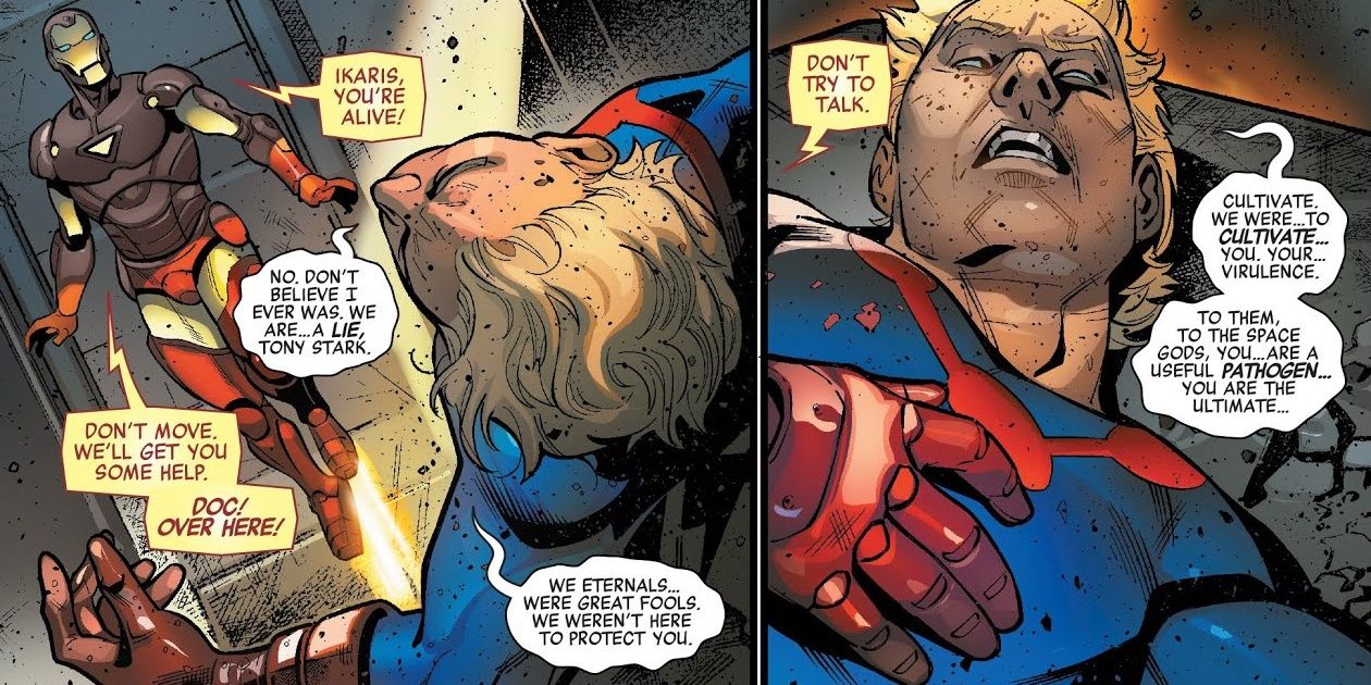 Marvel Eternals Death Comic