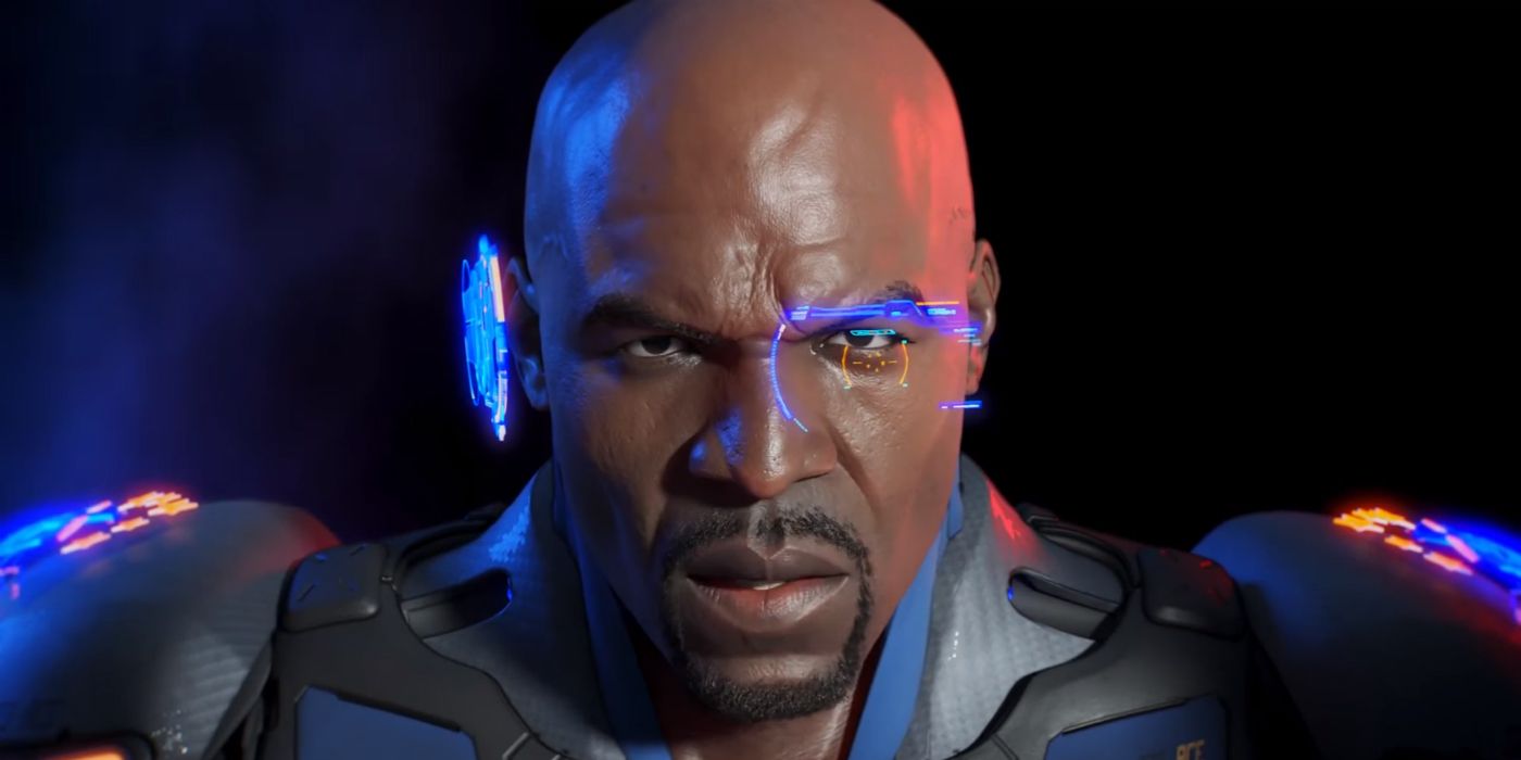 Terry Crews as the main character in Crackdown 3