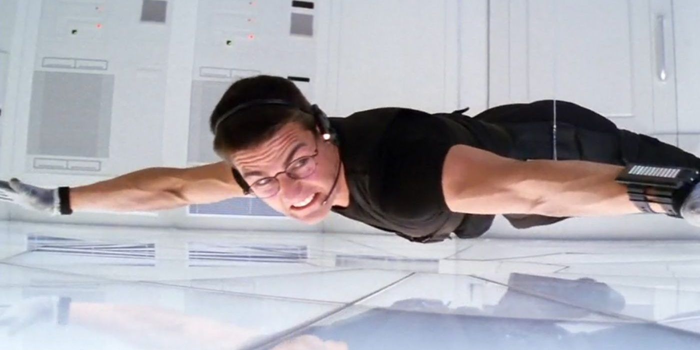 Tom Cruise in the first Mission Impossible