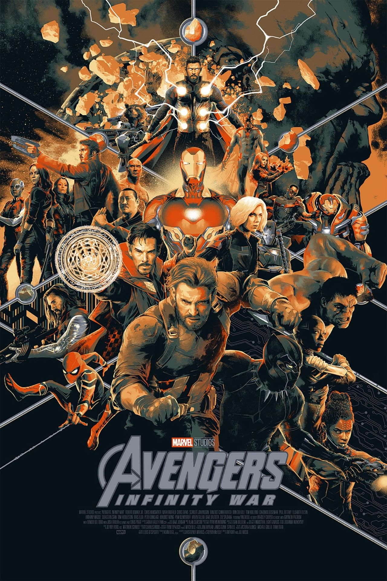 Mondo Infinity War Poster 2