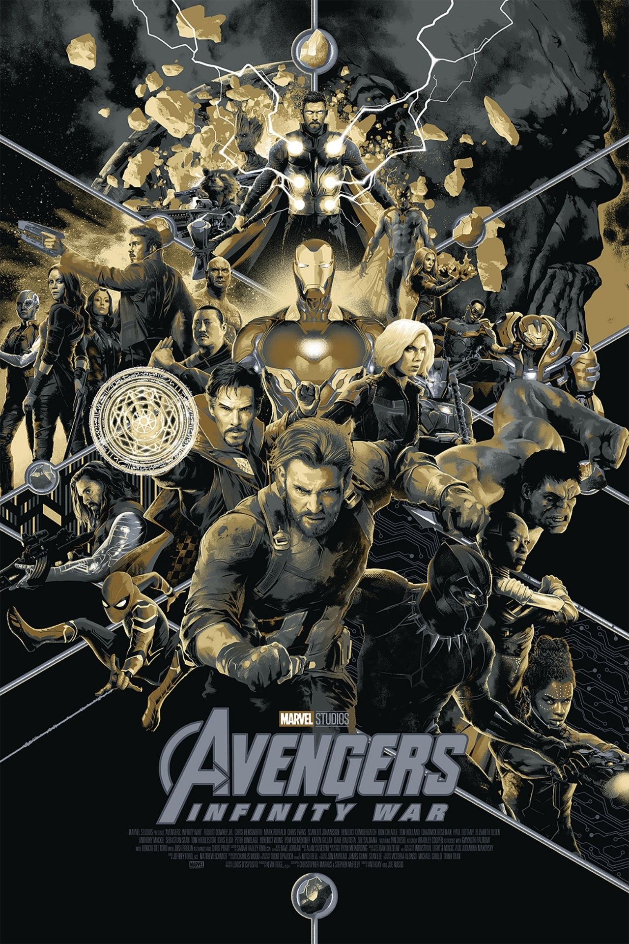 Mondo Infinity War Poster