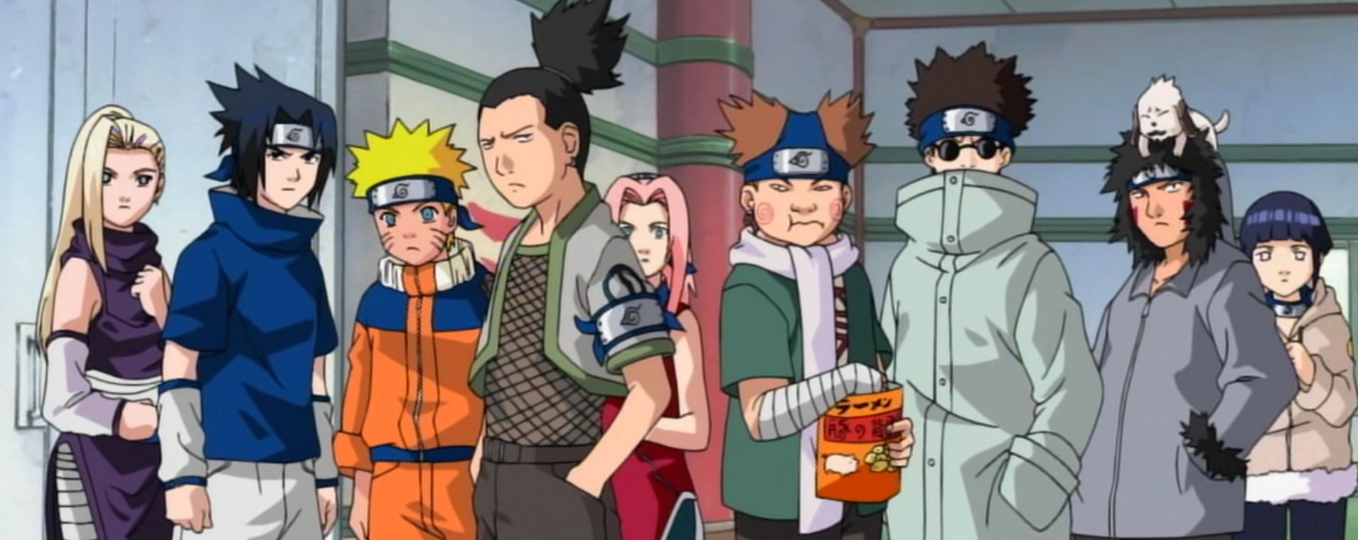 Naruto And His Fellow Genin Before Their Exams