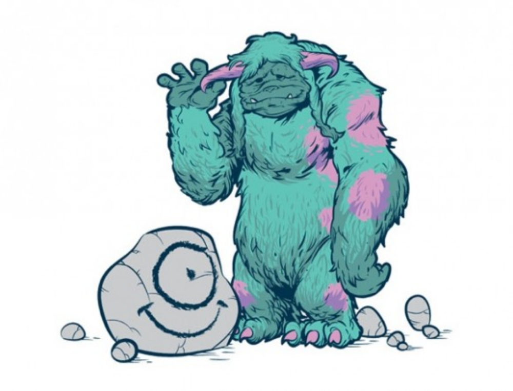 Pixar Redesigns Monster&rsquo;s Inc Rock
