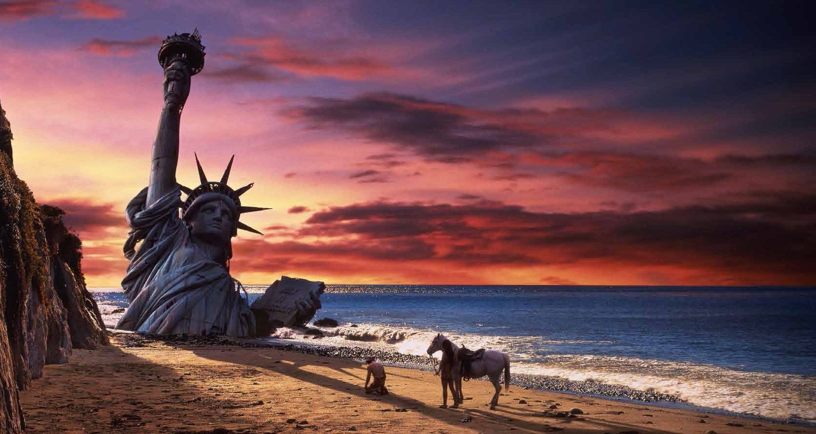 Planet of the Apes Statue of Liberty
