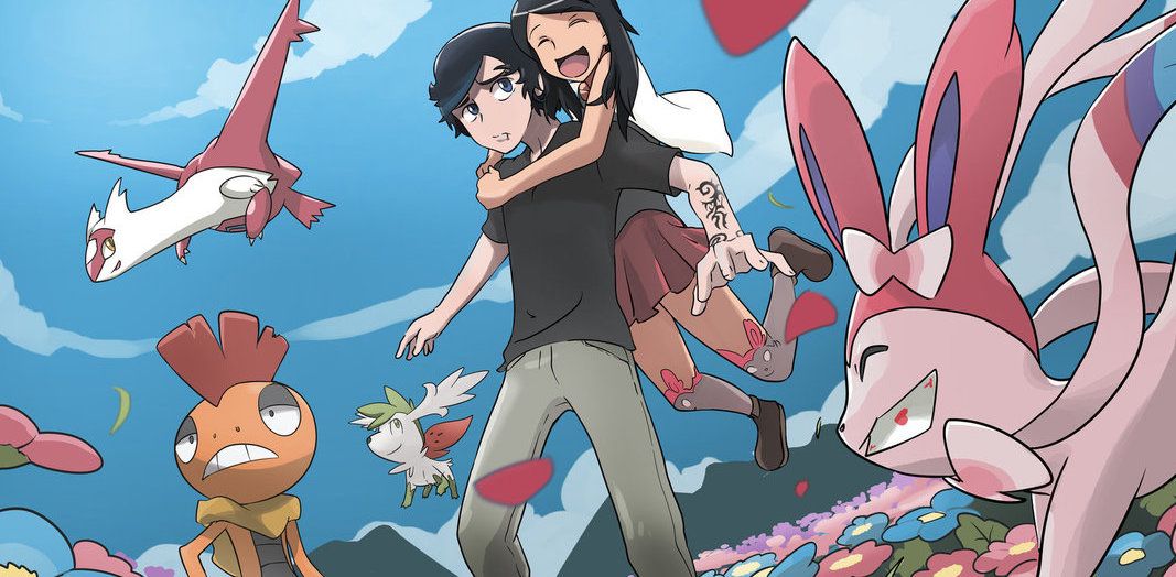 Pokemon Flower Paradise fan art
