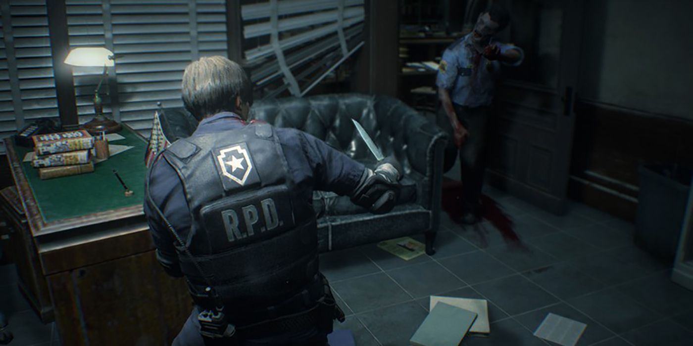 Resident Evil 2 2019 gameplay
