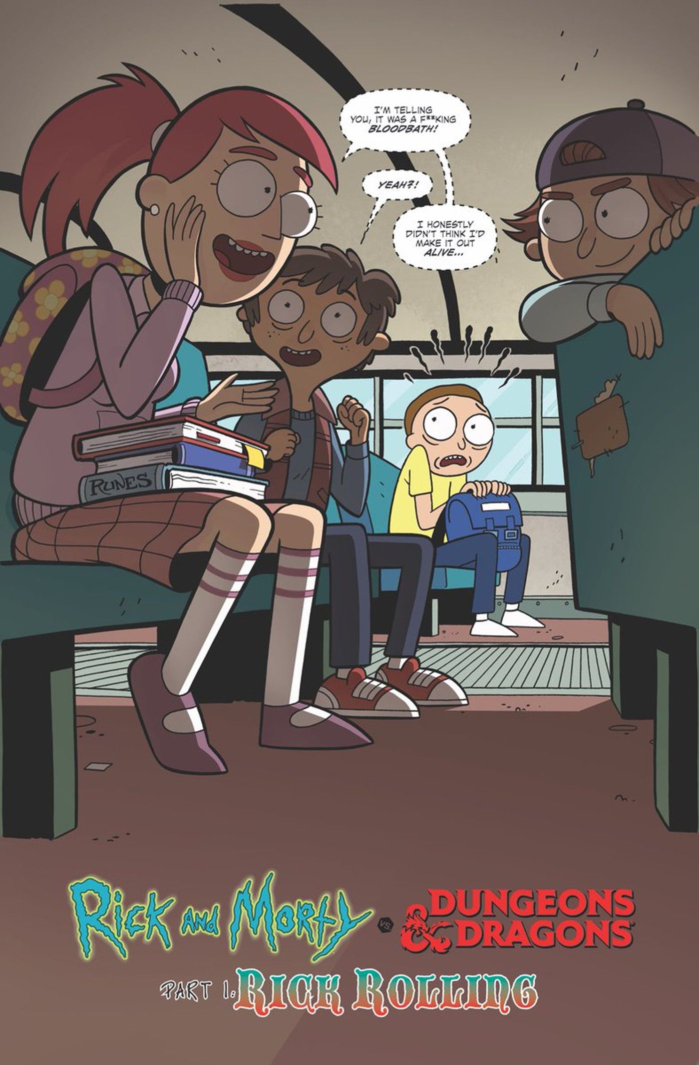 Rick and Morty Dungeons and Dragons #1 Page 1