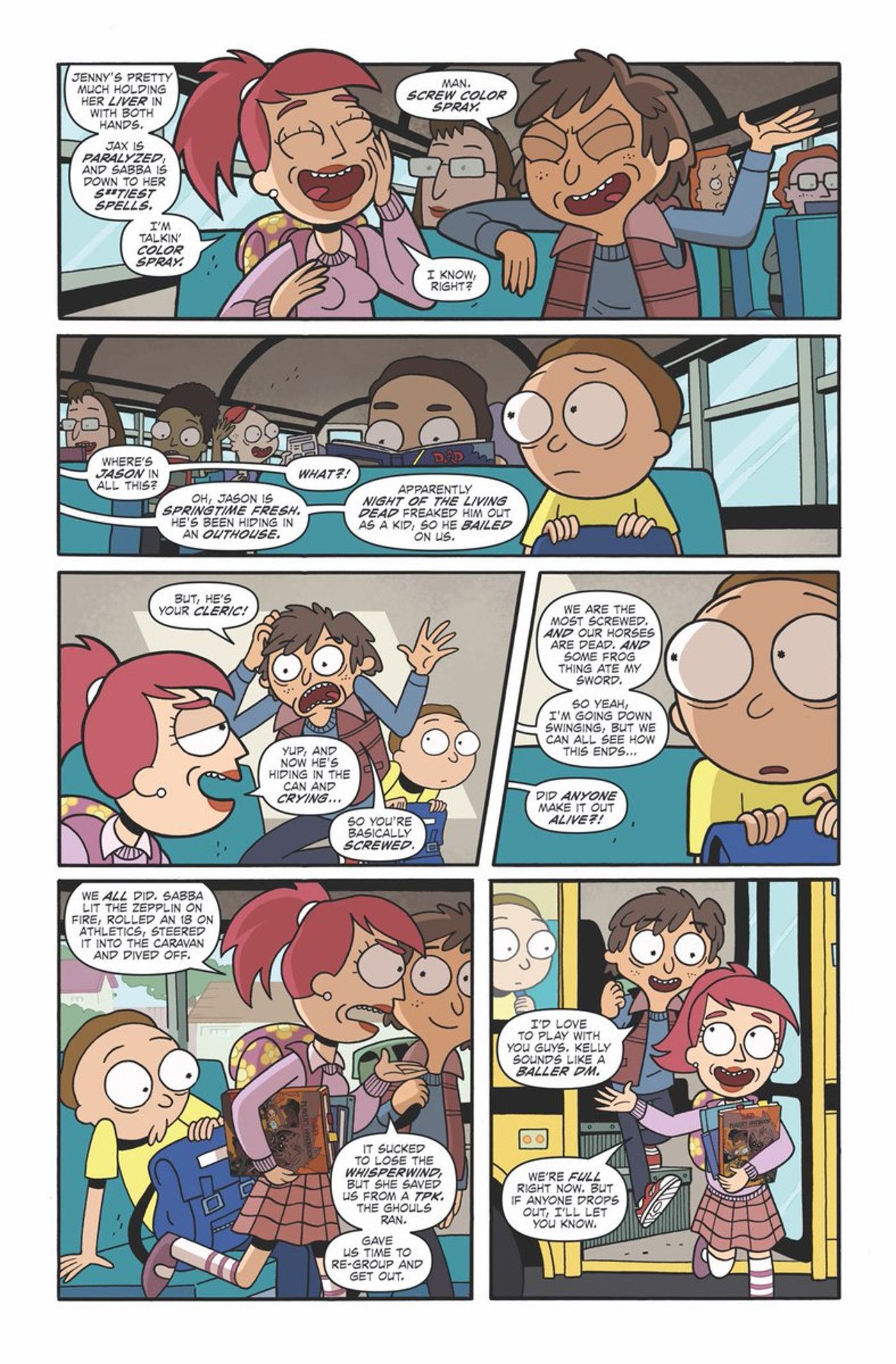 Rick and Morty Dungeons and Dragons #1 Page 2