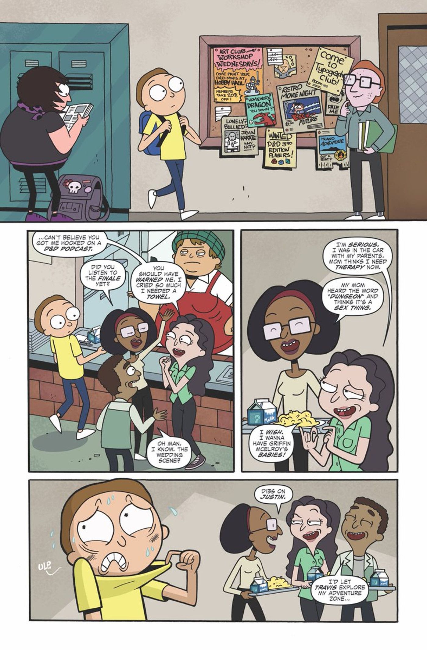 Rick and Morty Dungeons and Dragons #1 Page 3