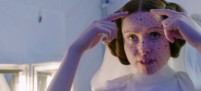 Rogue One Leia motion capture BTS