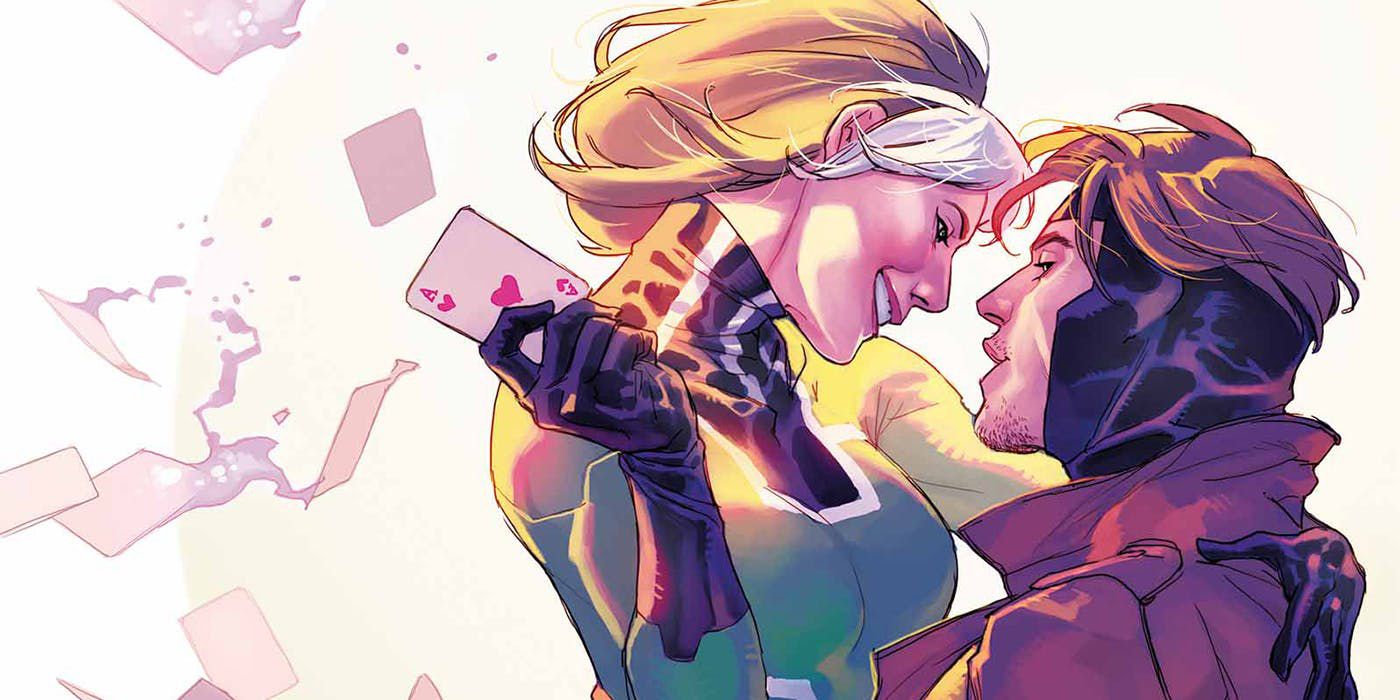Rogue and Gambit in Marvel comics