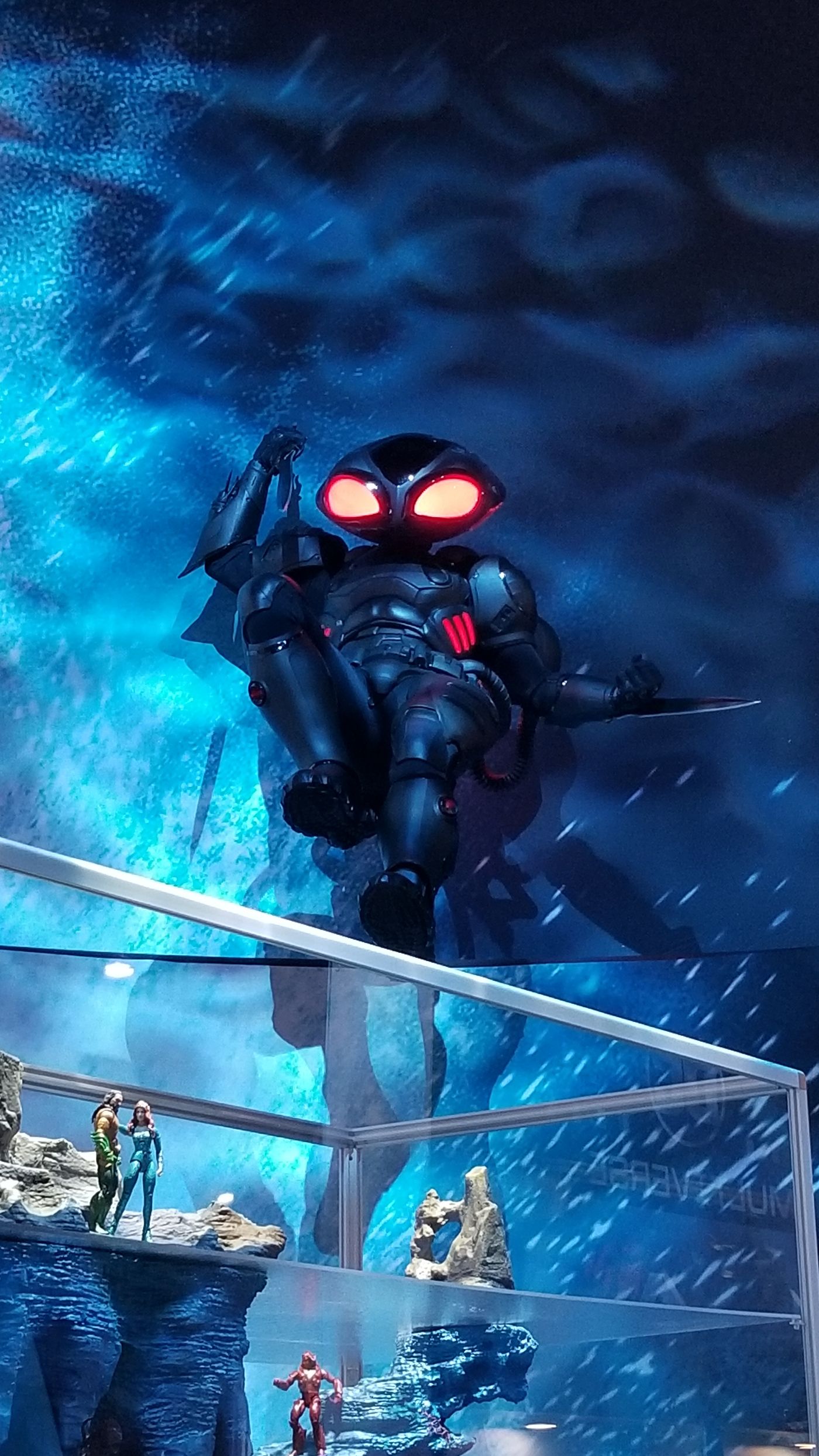 SDCC 2018 Black Manta Costume from Aquaman Movie