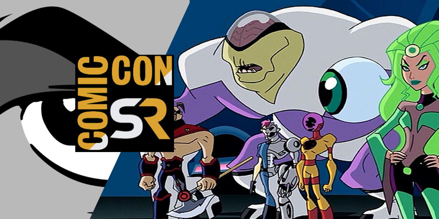 SDCC Comic-Con Fatal Five from Legion of Super Heroes Animated Series