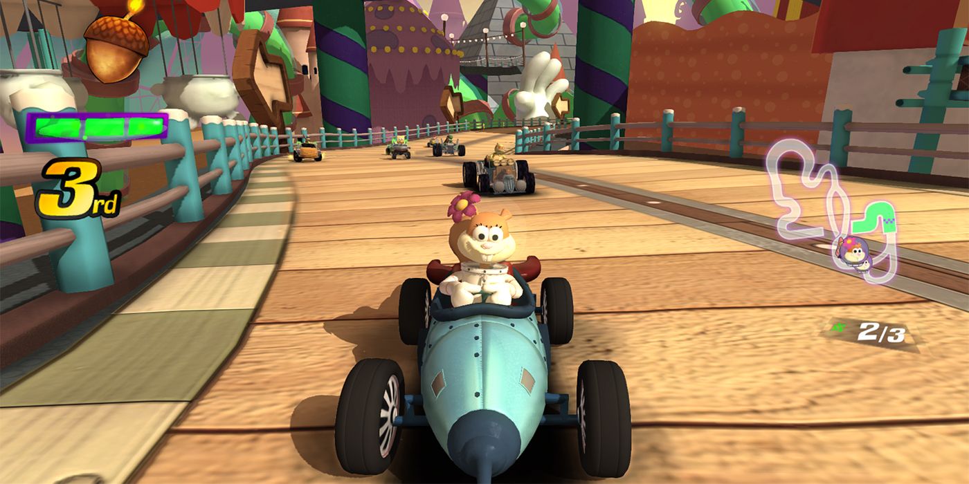 Sandy Nickelodeon Kart Racers
