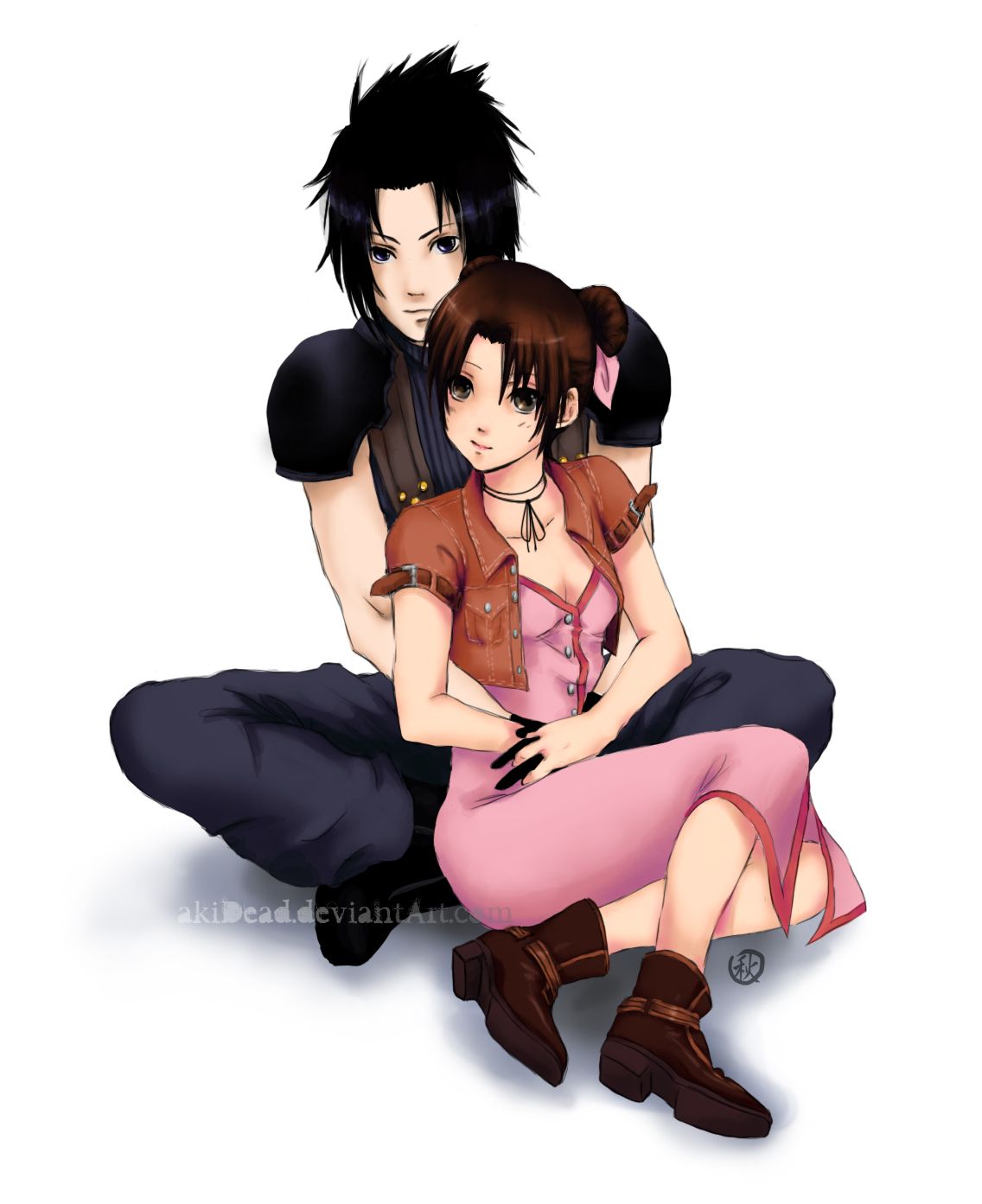 Sasuke and Tenten by AkiDead on Deviant Art